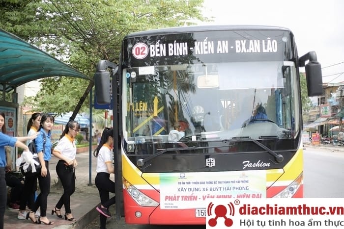 Xe bus tại Hải Phòng