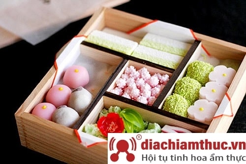 Bánh Wagashi đẹp mắt