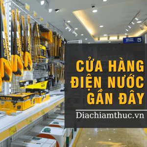 Cửa hàng điện nước gần đây