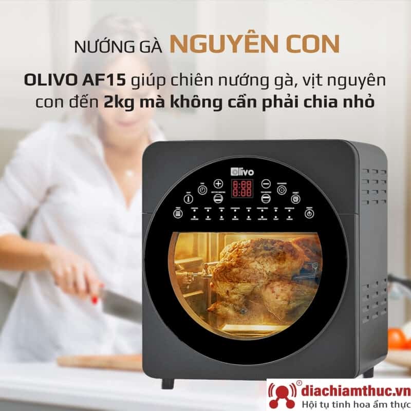 Chế độ gia kép nhiệt của nồi Olivo