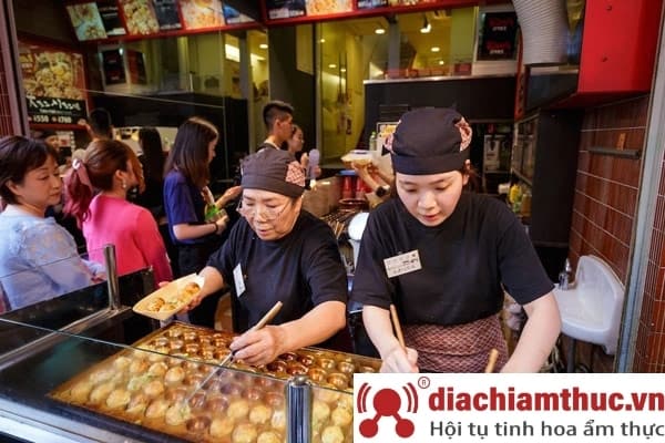 Danh sách các tiệm bánh Takoyaki gần đây ngon