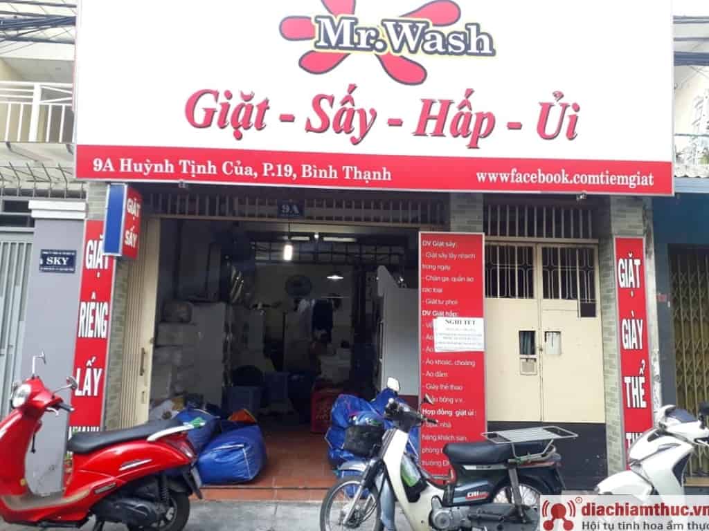 Giặt hấp sấy ủi Mr.Wash