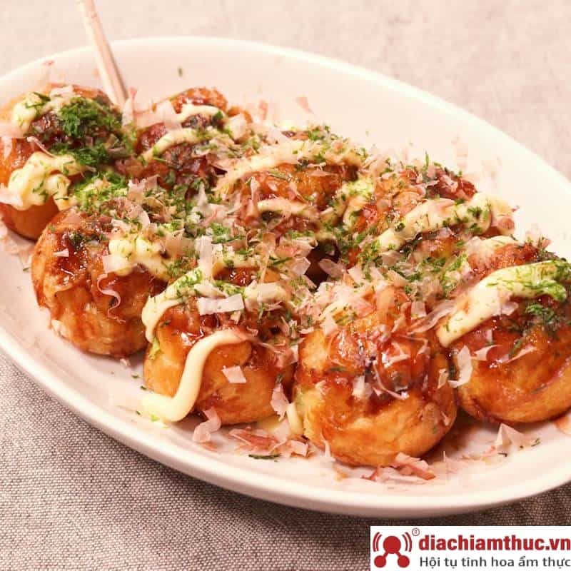 Quán takoyaki tại Hóc Môn