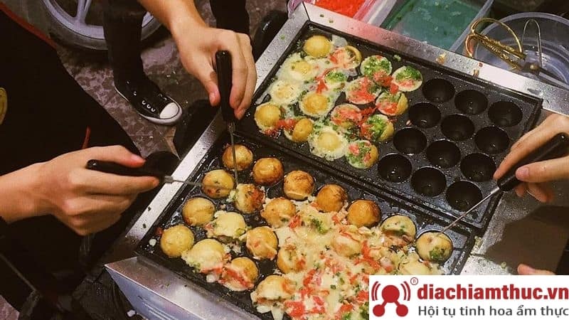 Quán takoyaki tại Quận 10