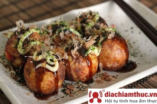 Quán takoyaki tại Quận 4