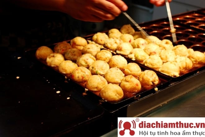 Quán takoyaki tại Quận 8