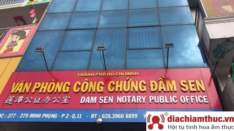 Văn Phòng Công Chứng Đầm Sen