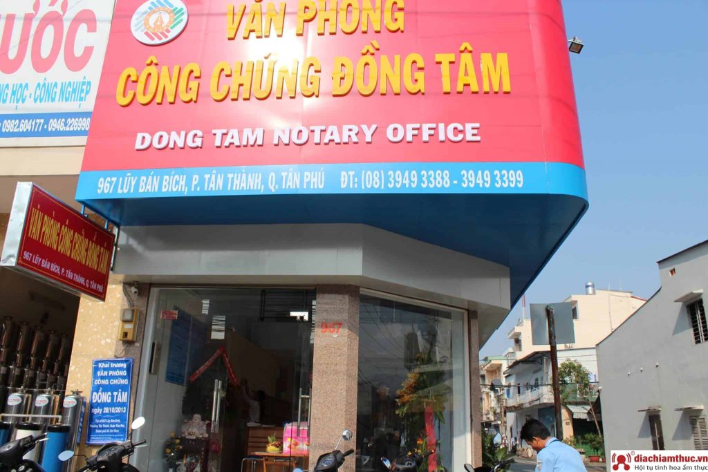 Văn Phòng Công Chứng Đồng Tâm