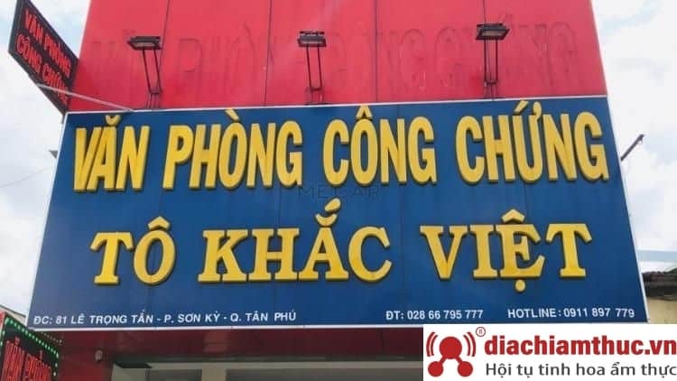 Văn Phòng Công Chứng Tô Khắc Việt