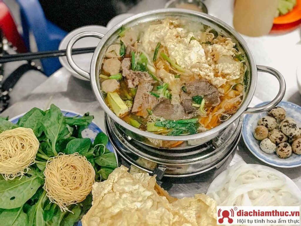 Giá lẩu bò ba toa