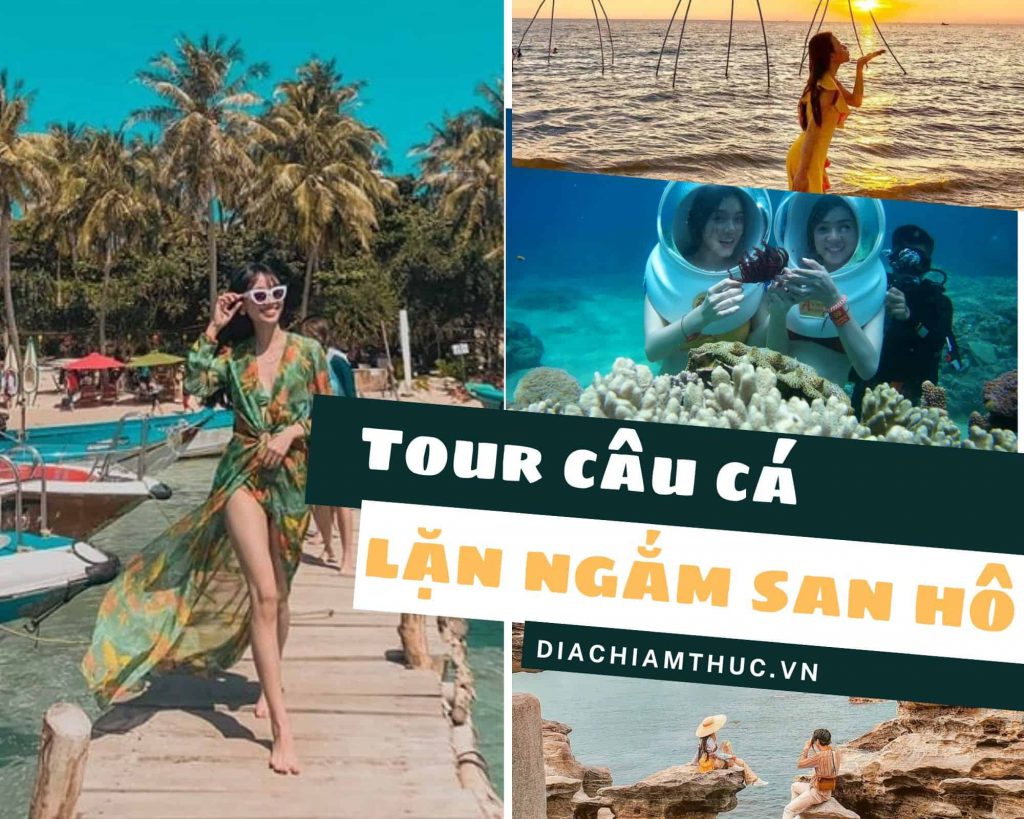 Tour câu cá lặn ngắm san hộ