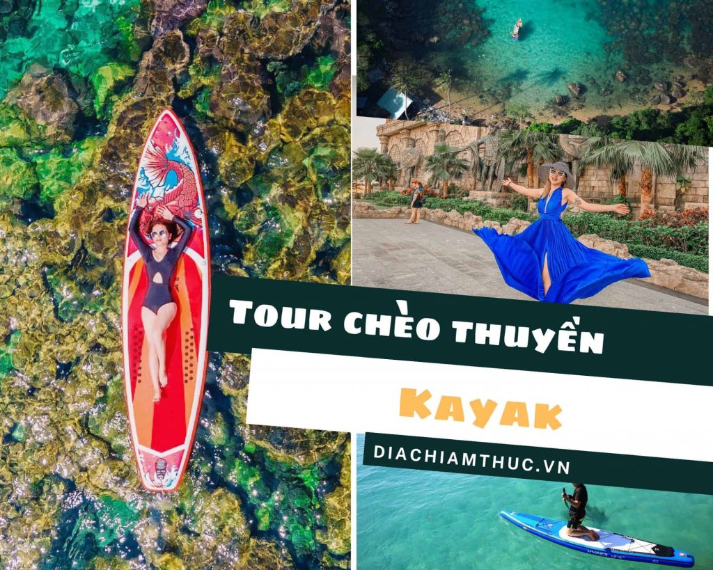 Tour chèo thuyền Kayak