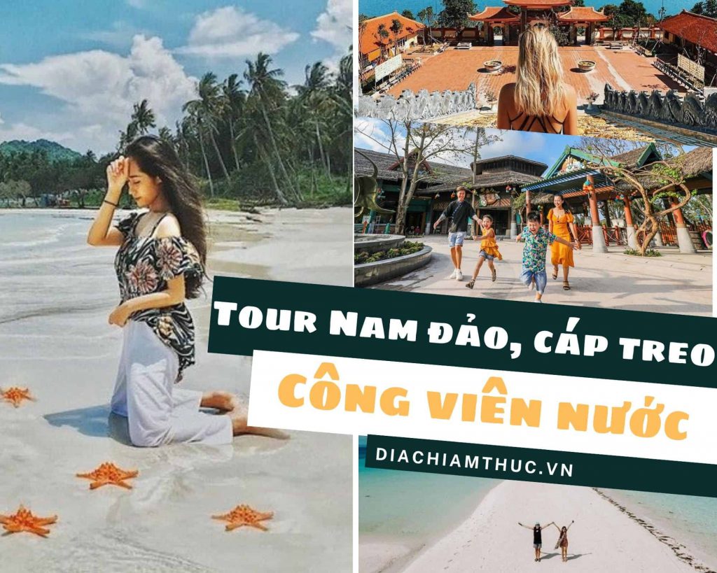 Tour nam đảo cáp treo