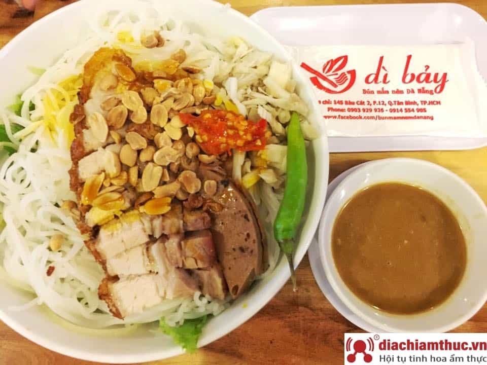 Bún mắm Đà nẵng Dì Bảy