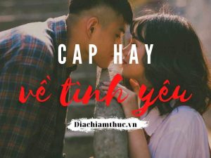 cap hay về tình yêu