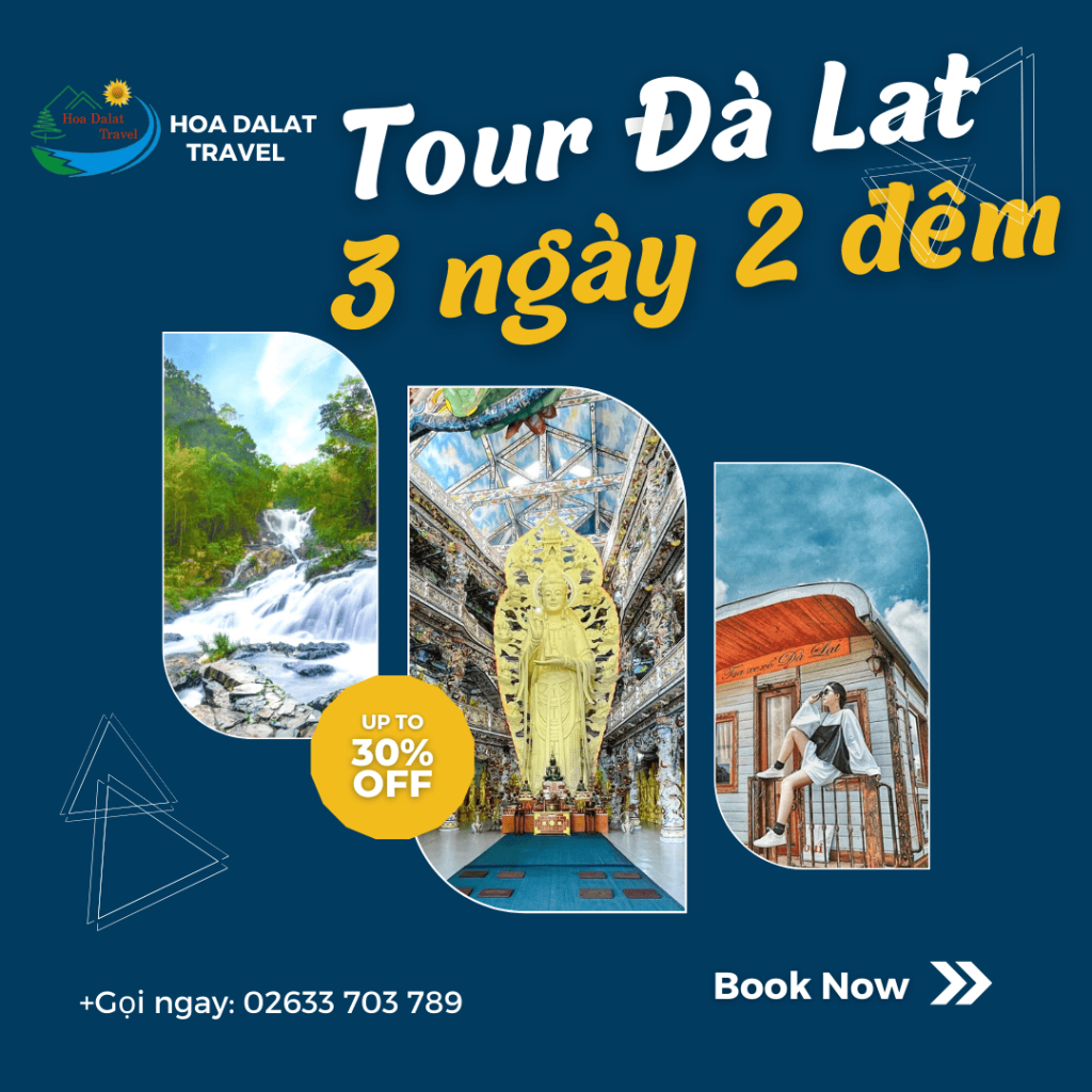 Đặt tour Đà Lạt 3 ngày 2 đêm