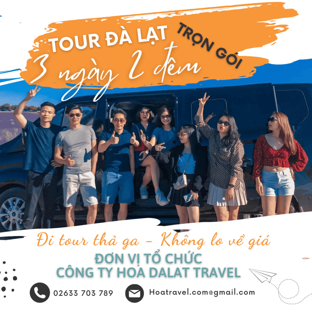 Tour Đà Lạt 3 ngày 2 đêm trọn gói