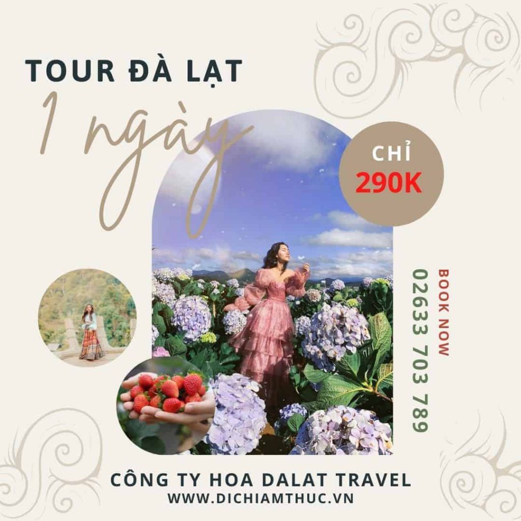 Tour du lịch Đà Lạt 1 ngày