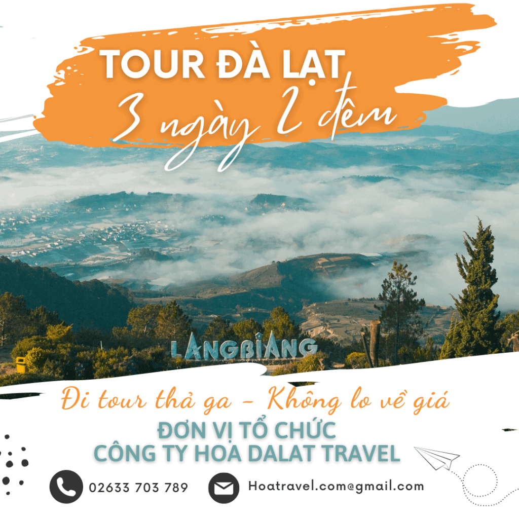 tour du lịch Đà Lạt 3 ngày 2 đêm