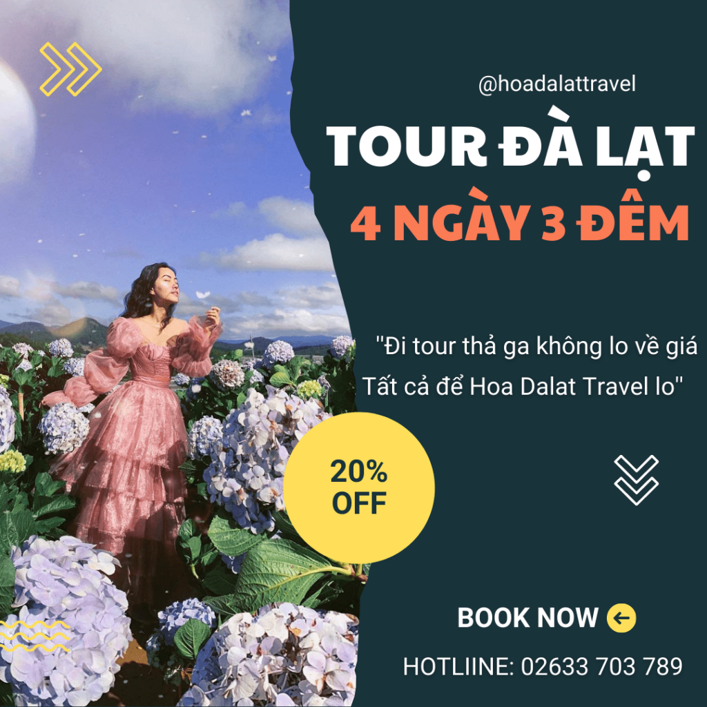 Tour du lịch Đà Lạt 4 ngày 3 đêm