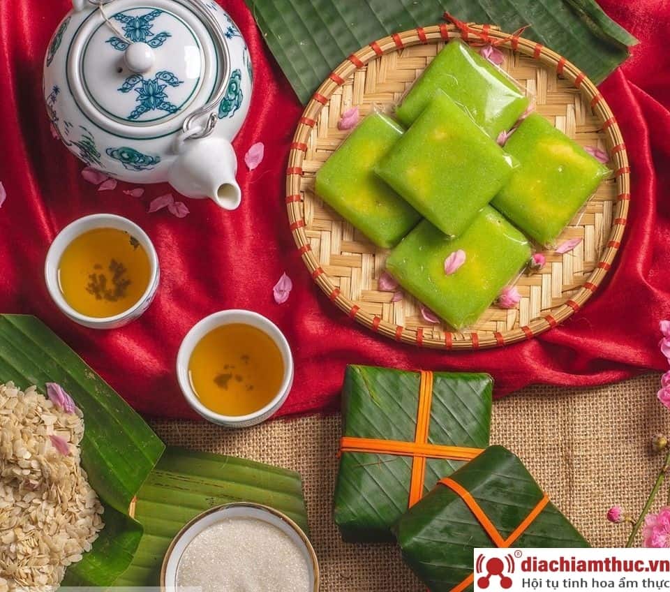 Đặc sản bánh cốm Hà Nội