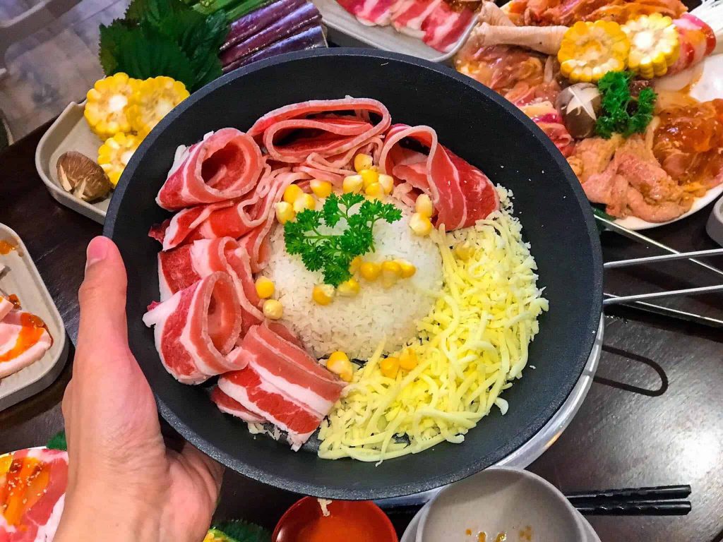 buffet xàm ở Đà Lạt