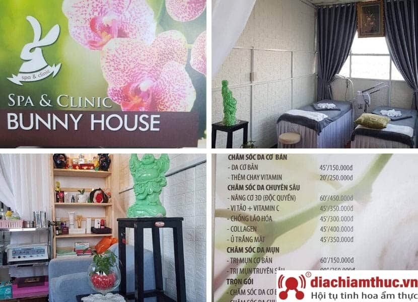 Dịch vụ tại Bunny House Spa & clinic