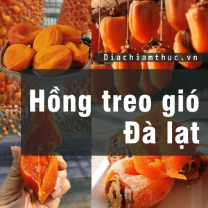 Hồng treo gió Đà Lạt