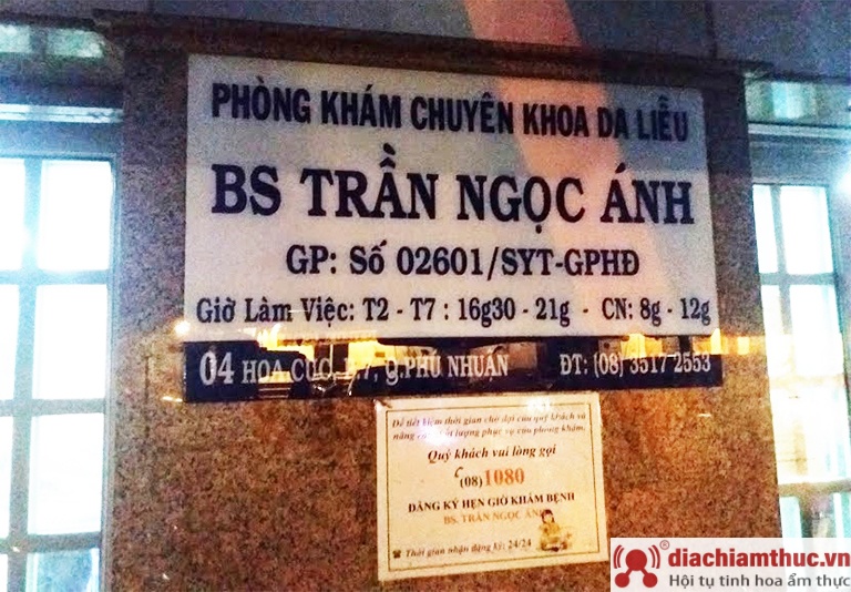 Phòng khám chuyên khoa da liễu bác sĩ Trần Ngọc Ánh