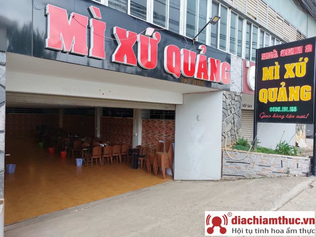 Quán mì quảng Đà Lạt Nhà Shin