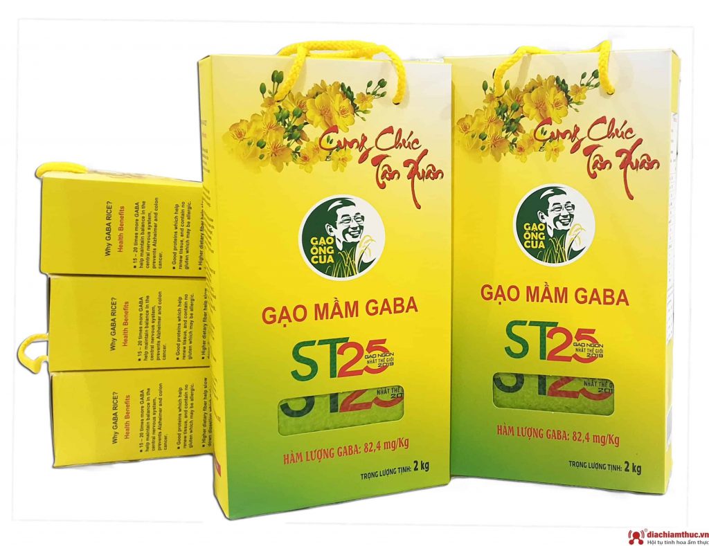 Gạo mầm Gaba ST25