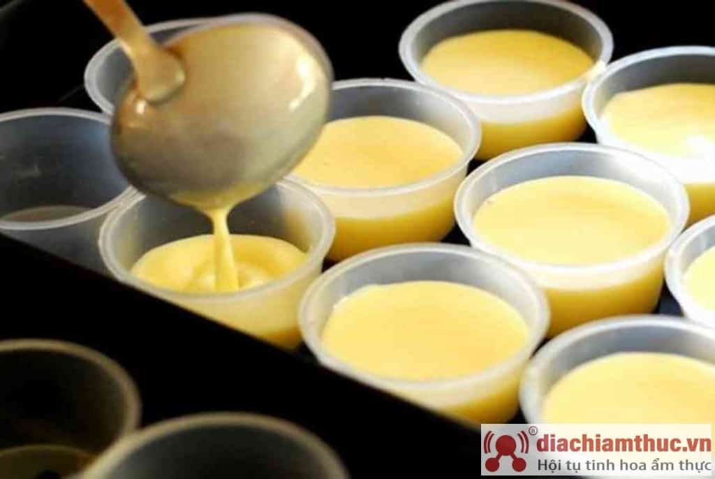 Cách làm bánh flan bằng sữa đặc