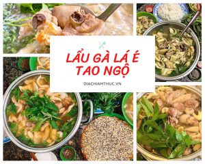 Lẩu gà lá é Tao Ngộ