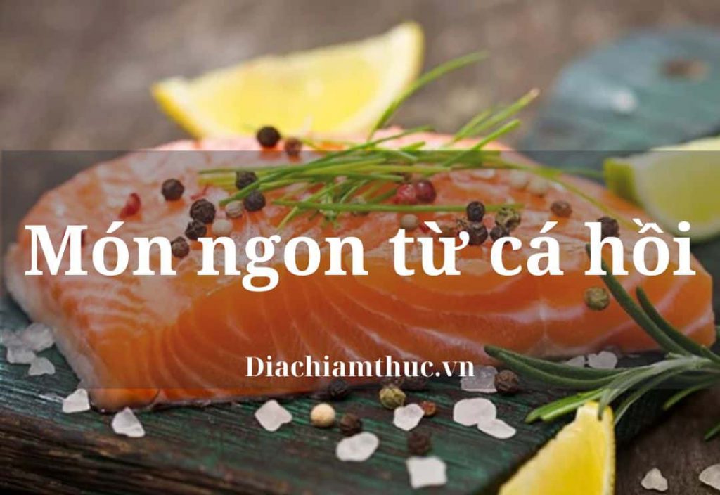 Món từ cá hồi