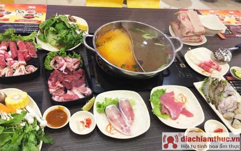 Nhà hàng lẩu tự chọn Shabu X