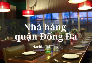 Nhà hàng quận Đống Đa