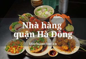 Nhà hàng quận Hà Đông