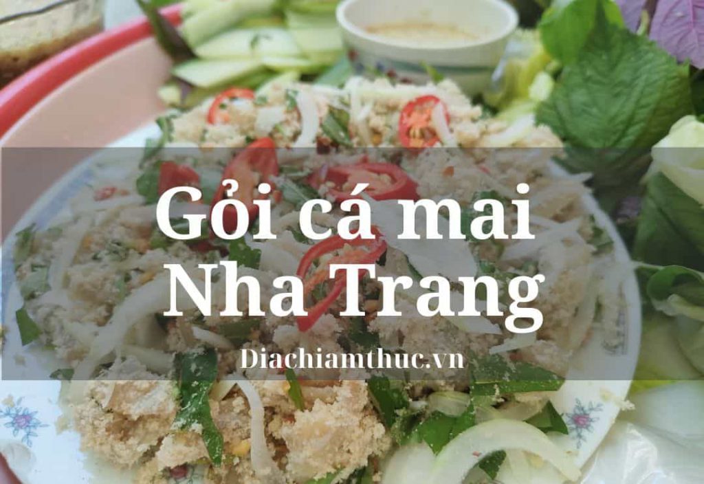 Gỏi cá mai Nha Trang