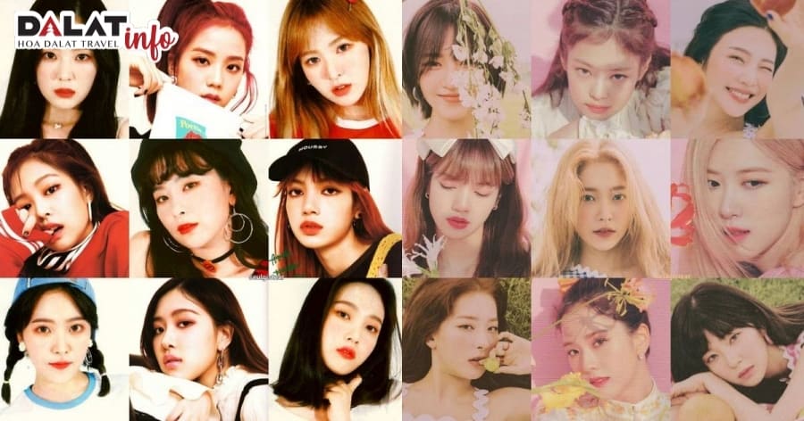 Blackpink và Red Velvet là điển hình