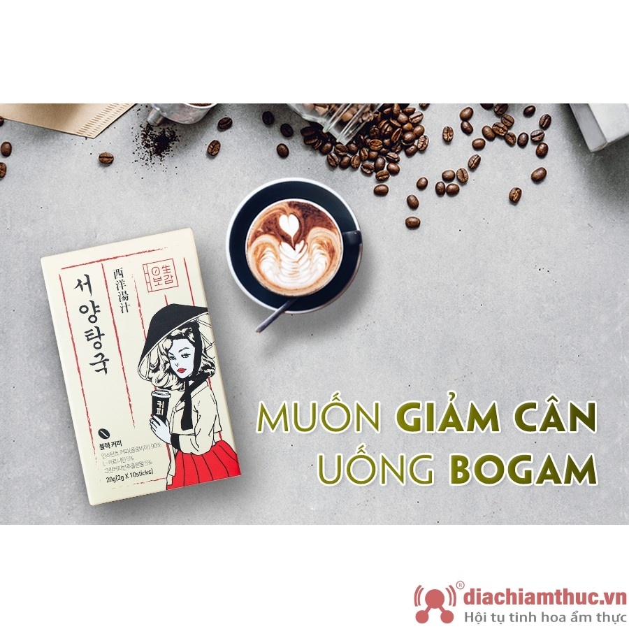 Cà phê Hàn Quốc Bogam Black Coffee Seoyang Tangguk