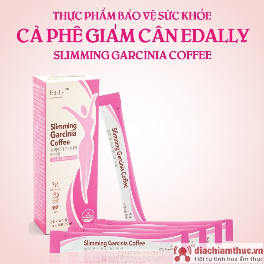 Cà phê giảm cân Edally Slimming Garcinia Coffee của Hàn Quốc