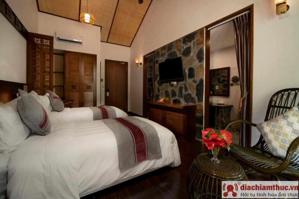 Khu resort có tổng cộng 30 phòng