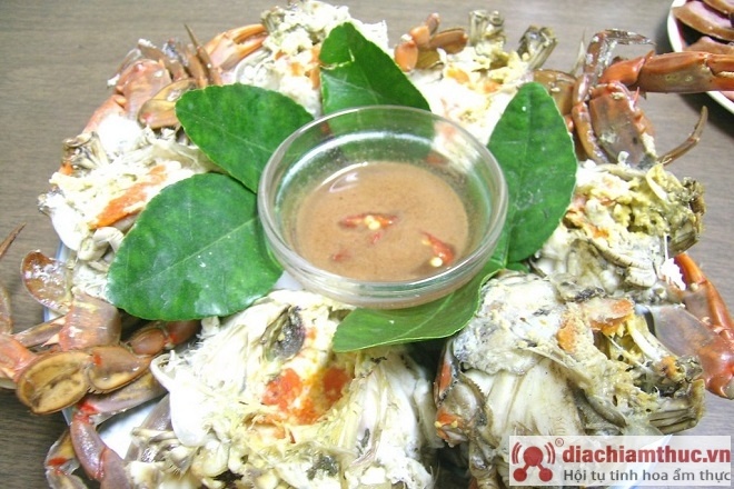 Làm ghẹ hấp lá chanh ngon