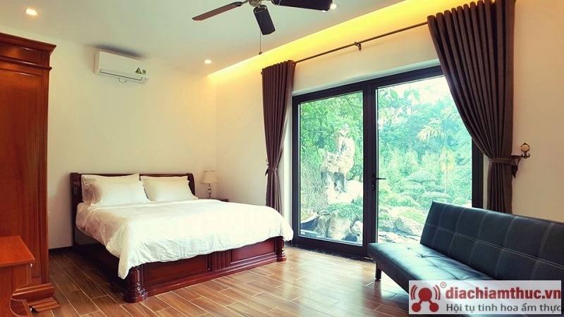 Phòng Rừng Thông Xanh Resort Sóc Sơn