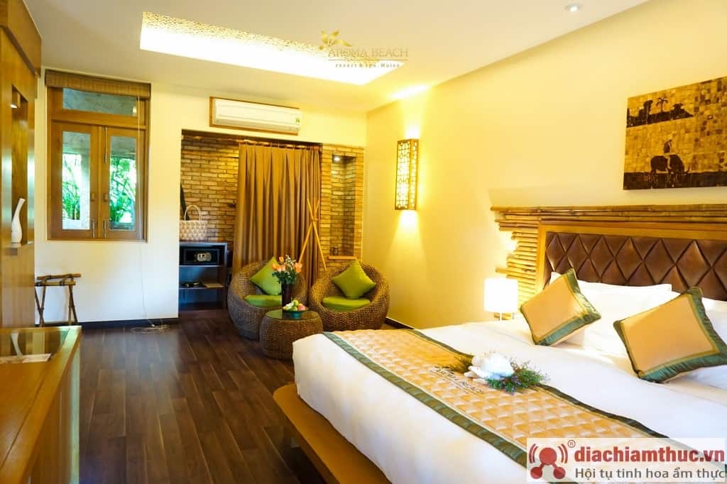 Resort được chia thành nhiều phòng đa dạng