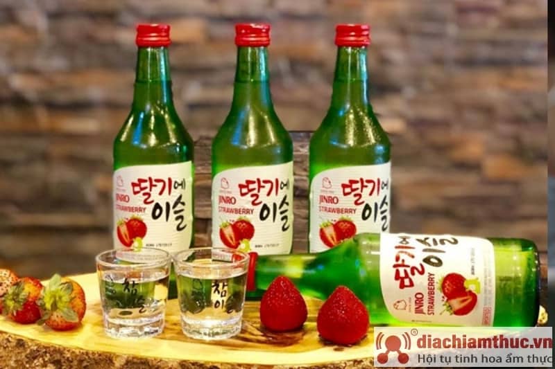 Soju hương dâu