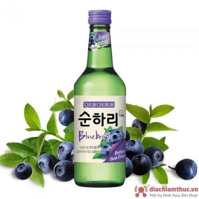 Soju hương việt quất