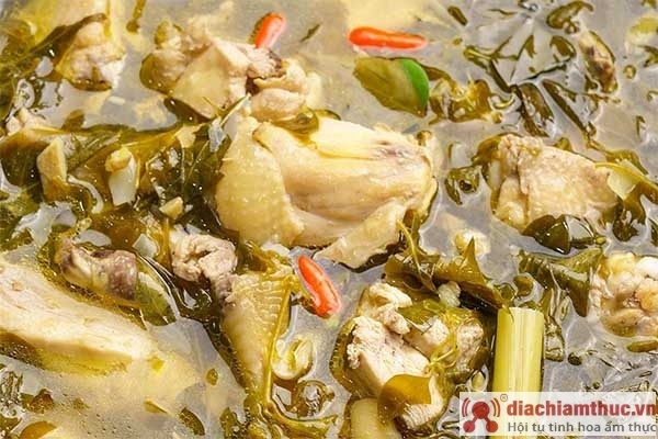 Cách nấu canh gà lá giang