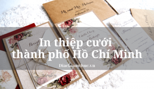 In thiệp cưới thành phố Hồ Chí Minh