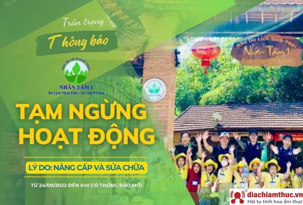 Văn phòng du lịch sinh thái Nhân Tâm